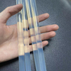 Barra de pegamento termofusible 100% transparente